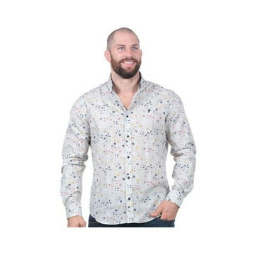 Ruckfield, Chemise Szary, male,