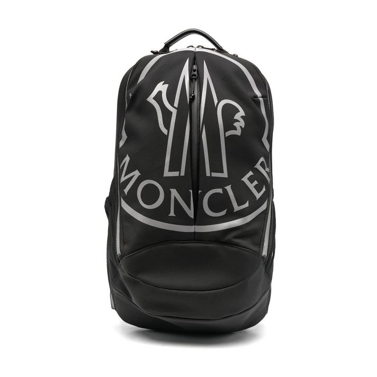 Logo Print Backpack Moncler