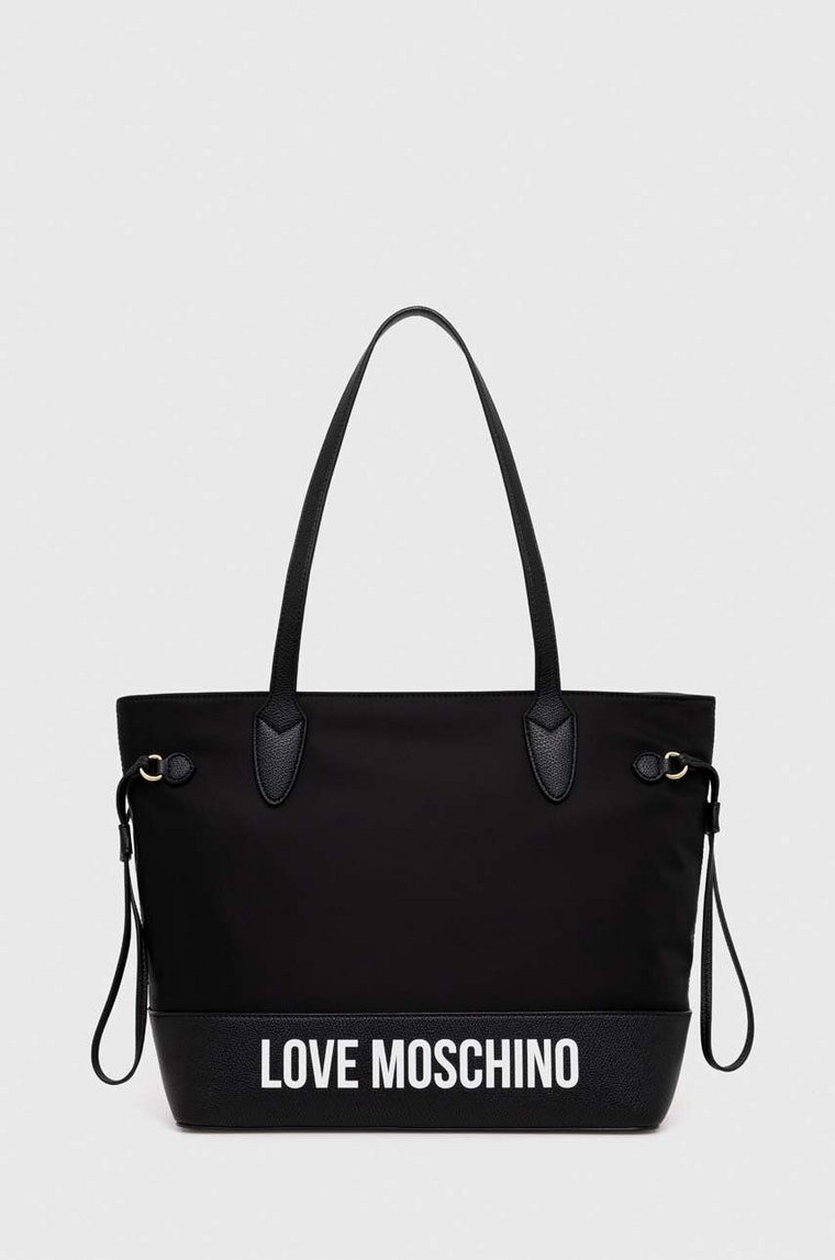 Love Moschino torebka kolor czarny