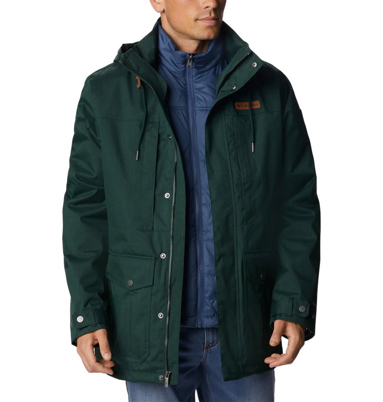 Męska kurtka trekkingowa COLUMBIA Horizons Pine Interchange Jacket - zielona