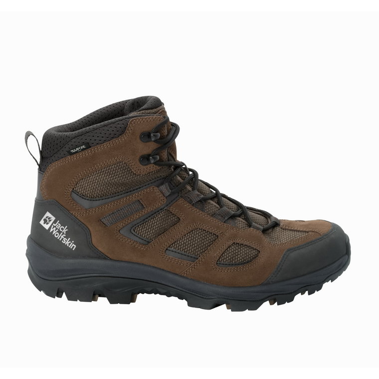 Buty męskie górskie Jack Wolfskin VOJO 3 TEXAPORE MID M brown / phantom - 40,5