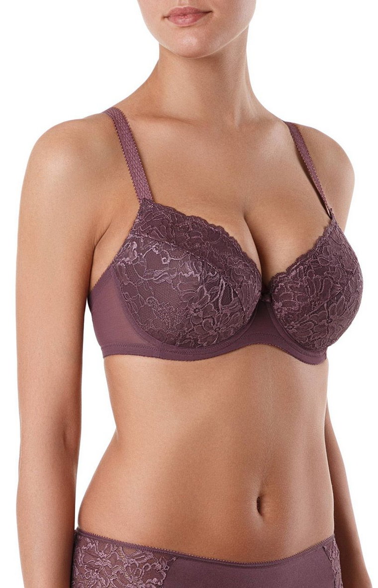 Sensuelle RB2023 biustonosz push-up, Kolor fioletowy, Rozmiar 70C, Conte