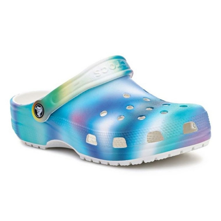 Klapki Crocs Classic Solarized Clog W 207556-94S niebieskie