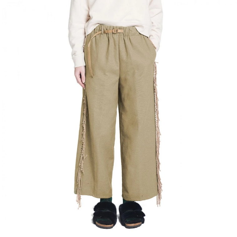 Trousers White Sand