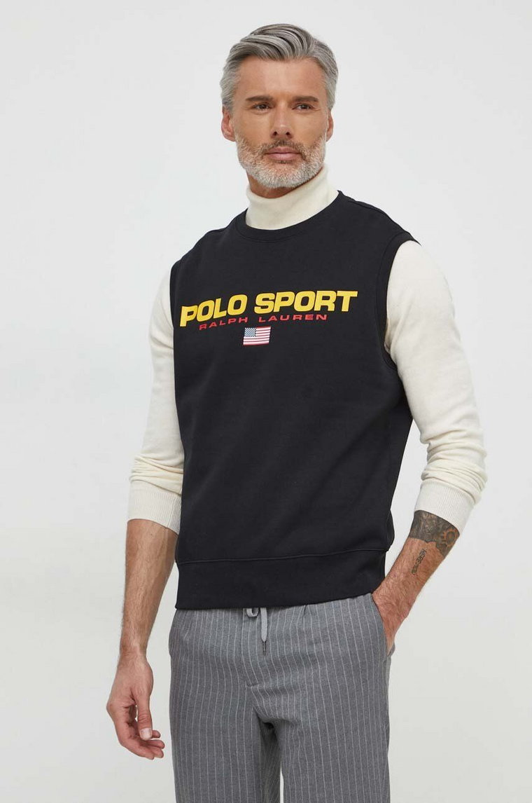 Polo Ralph Lauren t-shirt kolor czarny