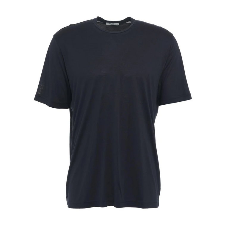 Niebieski T-shirt dla mężczyzn Stefan Brandt