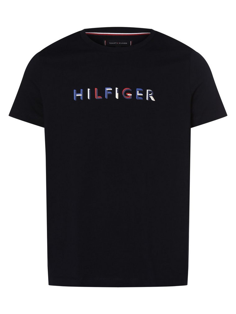 Tommy Hilfiger - T-shirt męski, niebieski