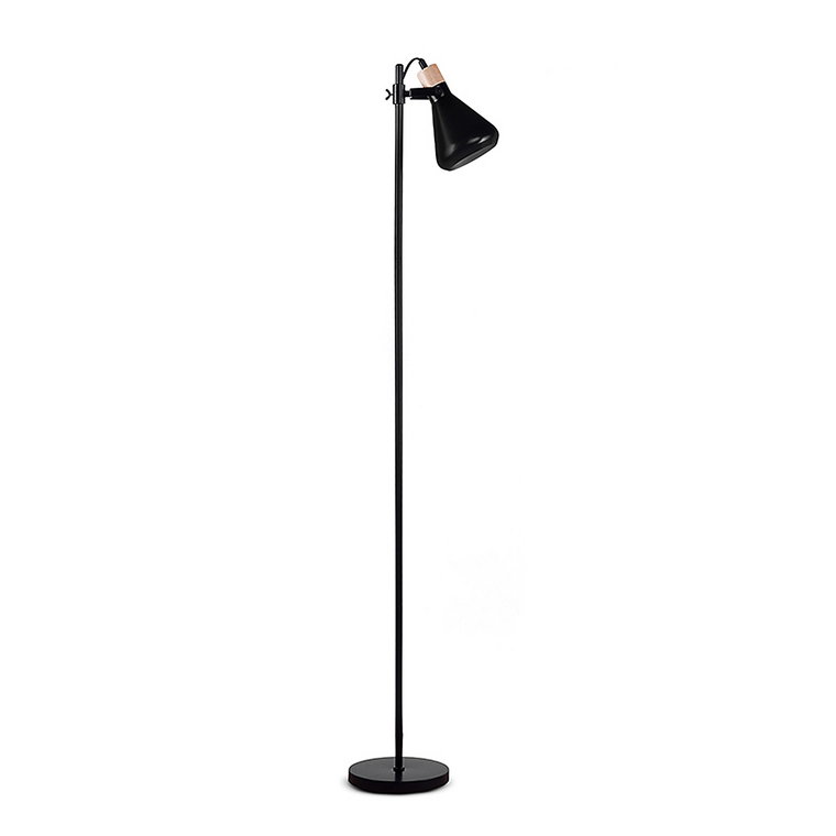 Lampa podłogowa Cortodi, 156 cm, czarna