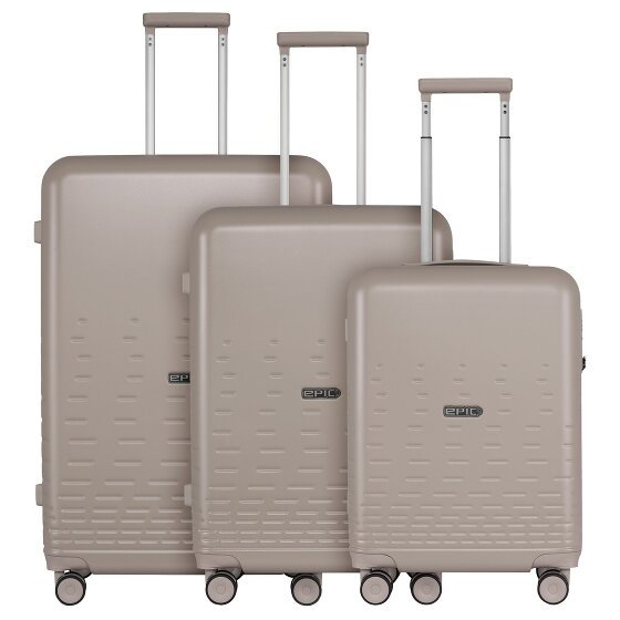 Epic Spin 4-Wheel Suitcase Set 3szt. luxurytaupe