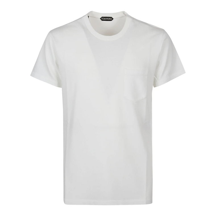 Luźny Bawełniany T-shirt Tom Ford