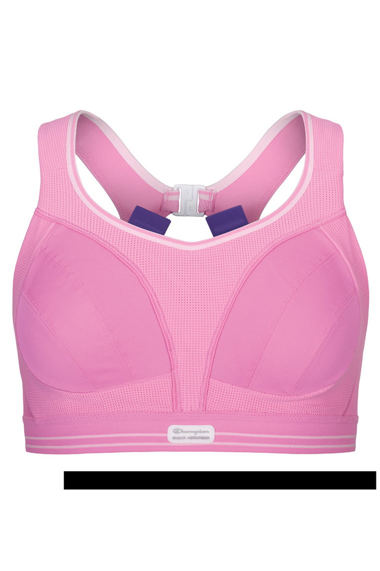 Biustonosz sportowy Shock Absorber Ultimate Run Bra U10046 PS179-różowy