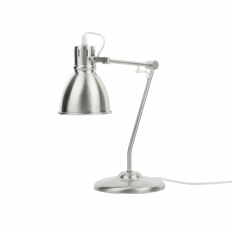 Lampa biurkowa srebrna 44 cm MONSAN kod: 4260624116938