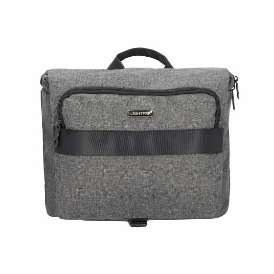 Lightpak Torba na ramię Walker z przegrodą na laptopa 34 cm grau