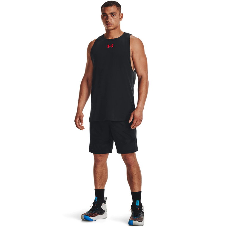 Męskie spodenki do koszykówki UNDER ARMOUR UA Halftime Swoop 9'' Shorts - czarne