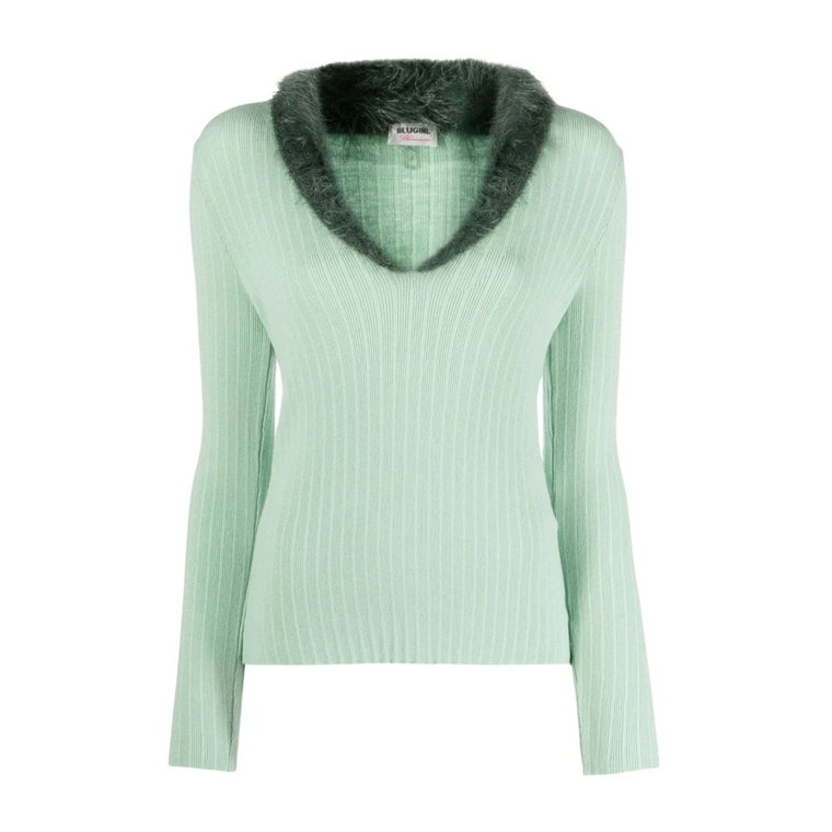 V-neck Knitwear Blugirl