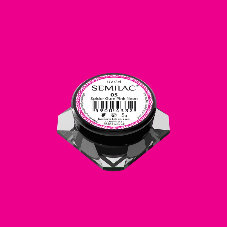 05 Semilac Spider Gum Pink Neon