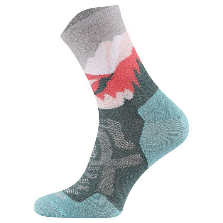 Skarpety trekkingowe ALPINE HILLS 70% MERINO Performance Everyday Hiking Socks - termoaktywne Rozmiar 35-38 Kolor Olive