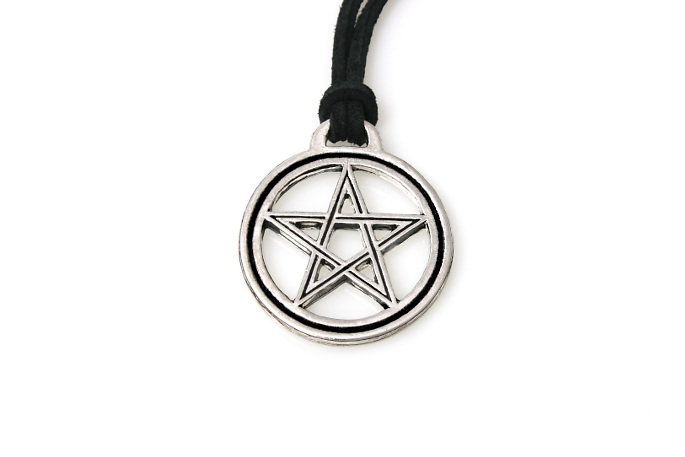 Wisior Pentagram Srebrny Talizman I Amulet