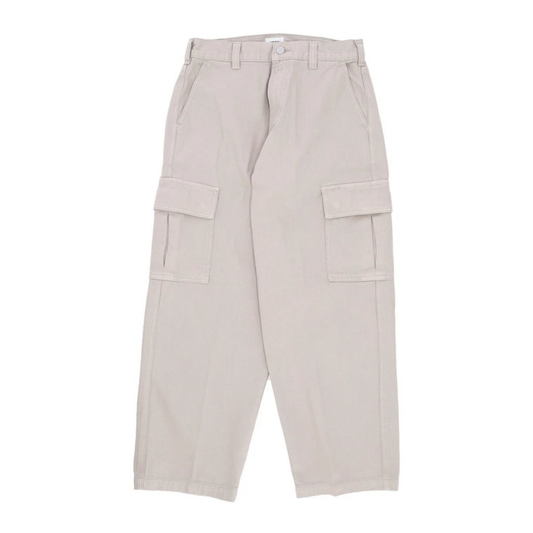 Cargo Denim Pant Silver Grey Obey