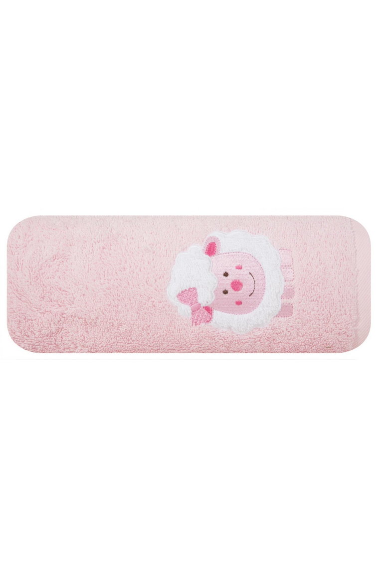 Różowy ręcznik 50x90 cm