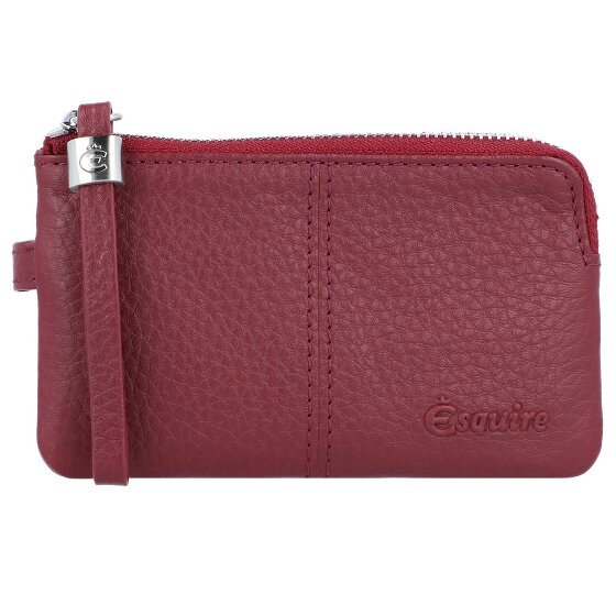 Esquire Skórzane etui na klucze Verona 13 cm rot