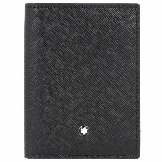 Montblanc Sartorial Etui na karty kredytowe Skórzany 8 cm black