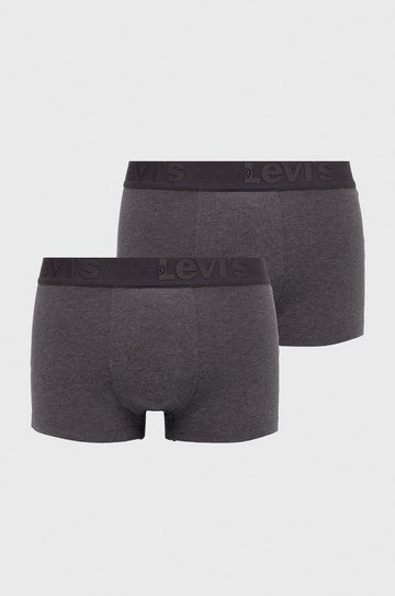 Levi's Bokserki (3-pack) męskie kolor szary