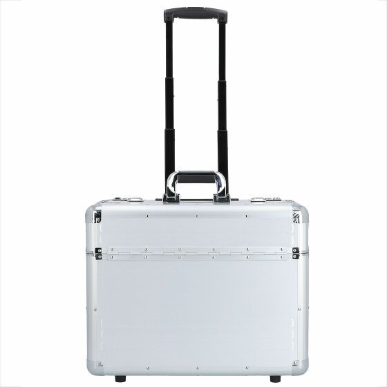 Alumaxx 2-Wheel Pilot Suitcase 48 cm Laptop Compartment silber