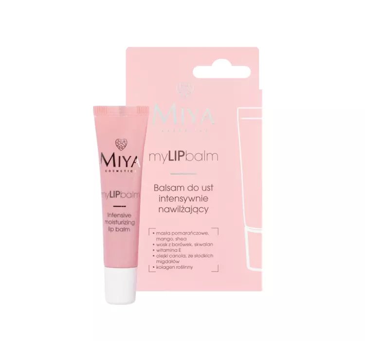 MIYA COSMETICS MY LIP BALM BALSAM DO UST INTENSYWNIE NAWILŻAJĄCY 15G