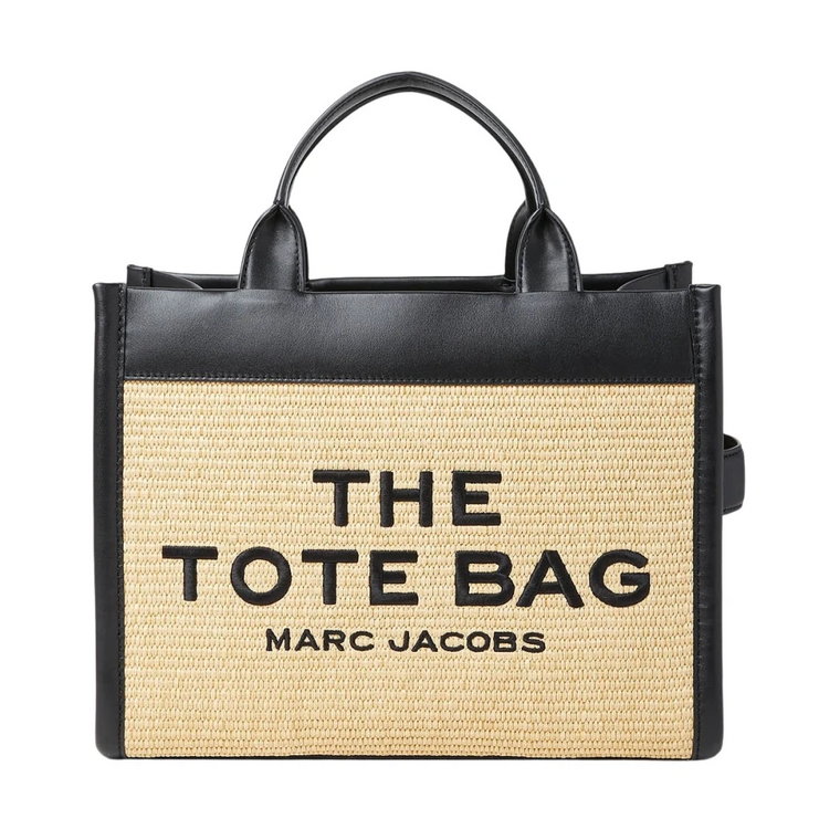 Haftowana pleciona torba Marc Jacobs