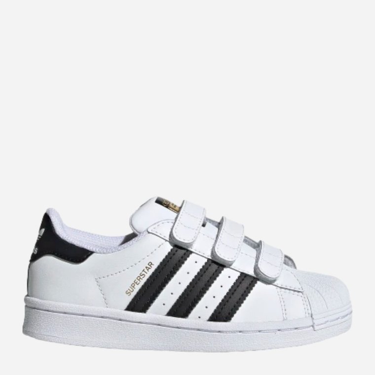 Trampki chłopięce na rzepy adidas Originals Superstar CF C EF4838 28 (10.5KUK) Białe (4062053339700). Tenisówki i trampki chłopięce