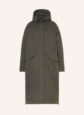 Blonde No.8 Parka Oversize Wesley Z Odpinanym Kapturem gruen