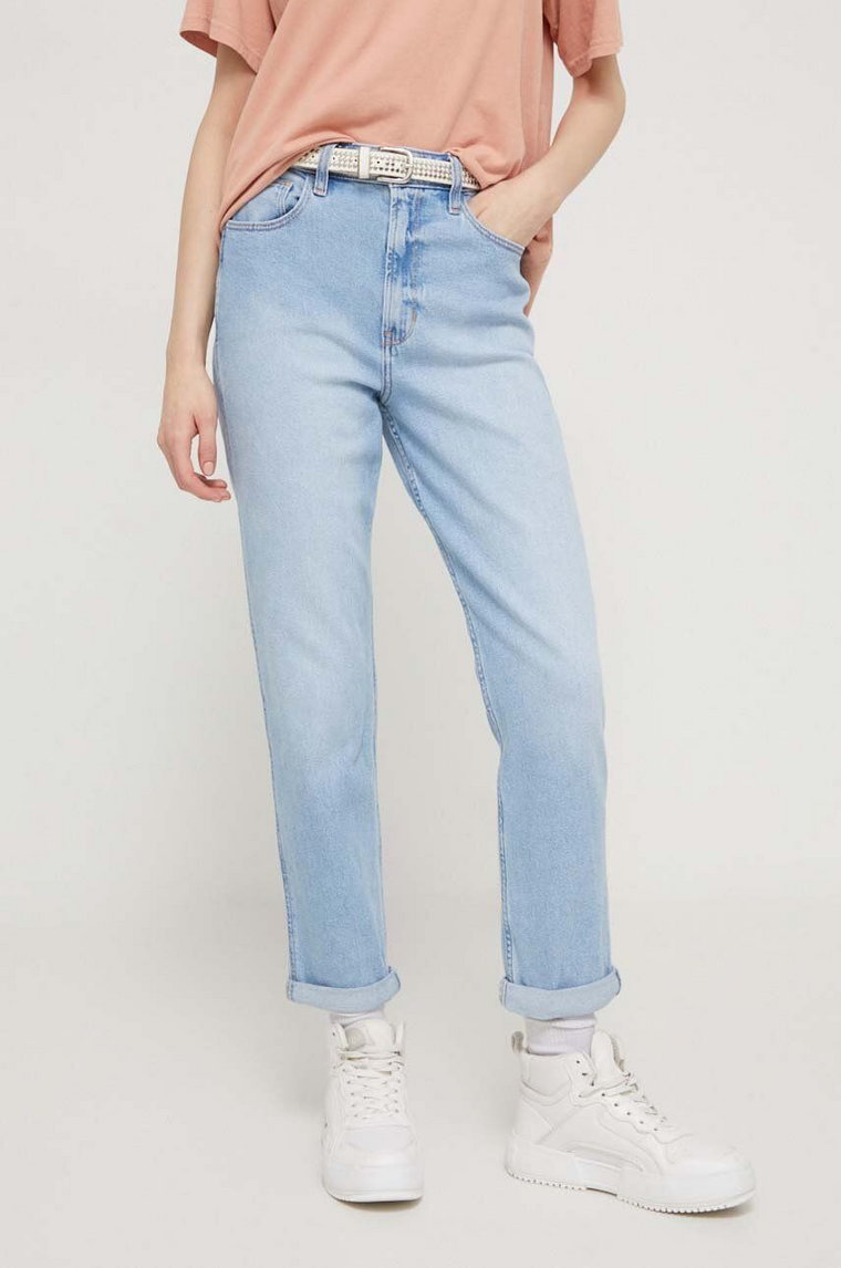 Hollister Co. jeansy damskie high waist