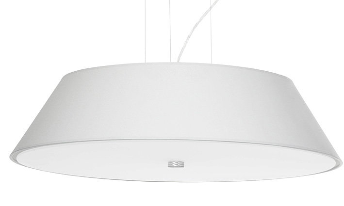 Biały minimalistyczny żyrandol regulowany - EX701-Vegi