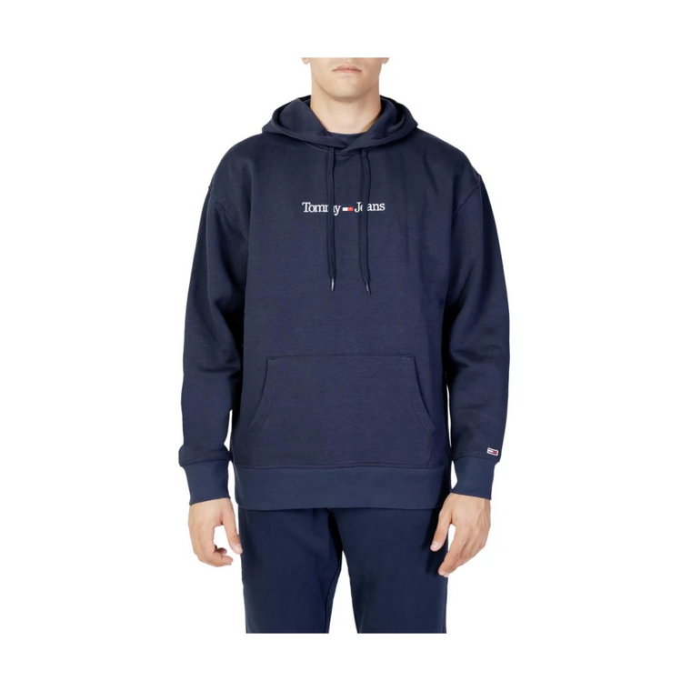 Tommy Hilfiger Jeans Men Blue Sweatshirt Tommy Jeans