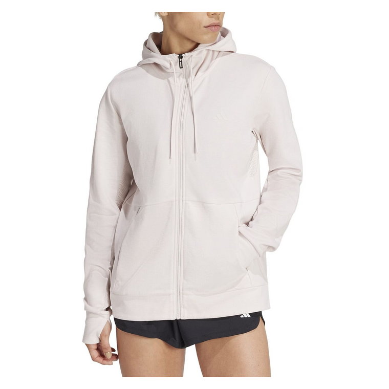 Bluza treningowa damska adidas Training Full-Zip Hooded IV5236