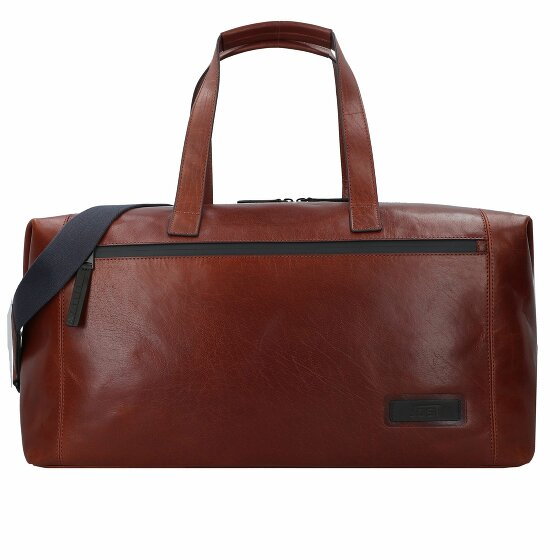 Jost Malmo Weekender Travel Bag Leather 50 cm cognac