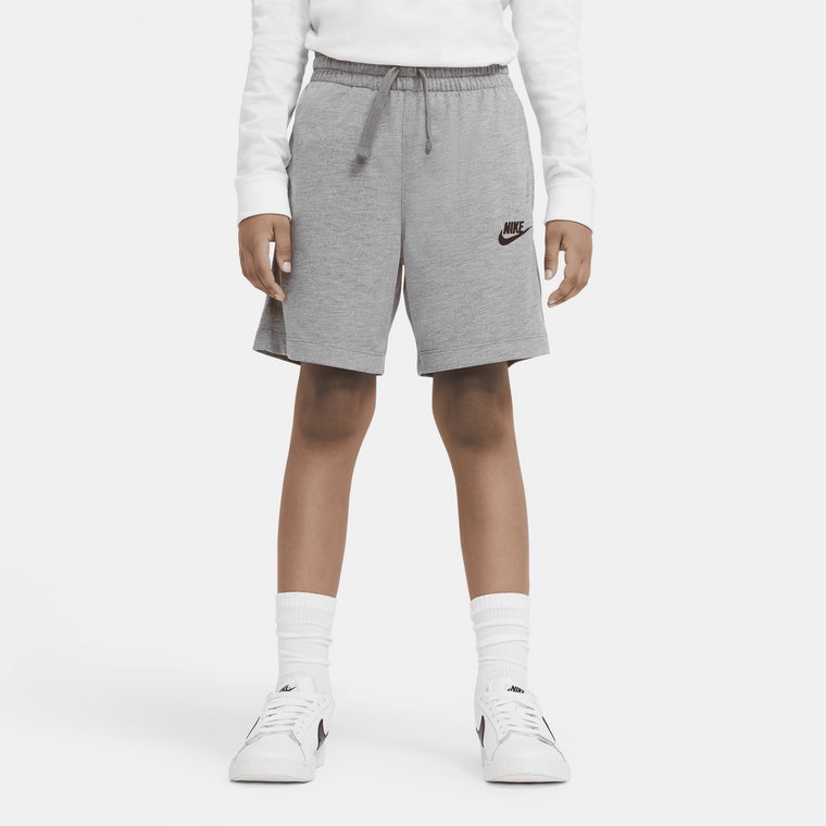 Spodenki dla dużych dzieci (chłopców) Nike Jersey - Szary
