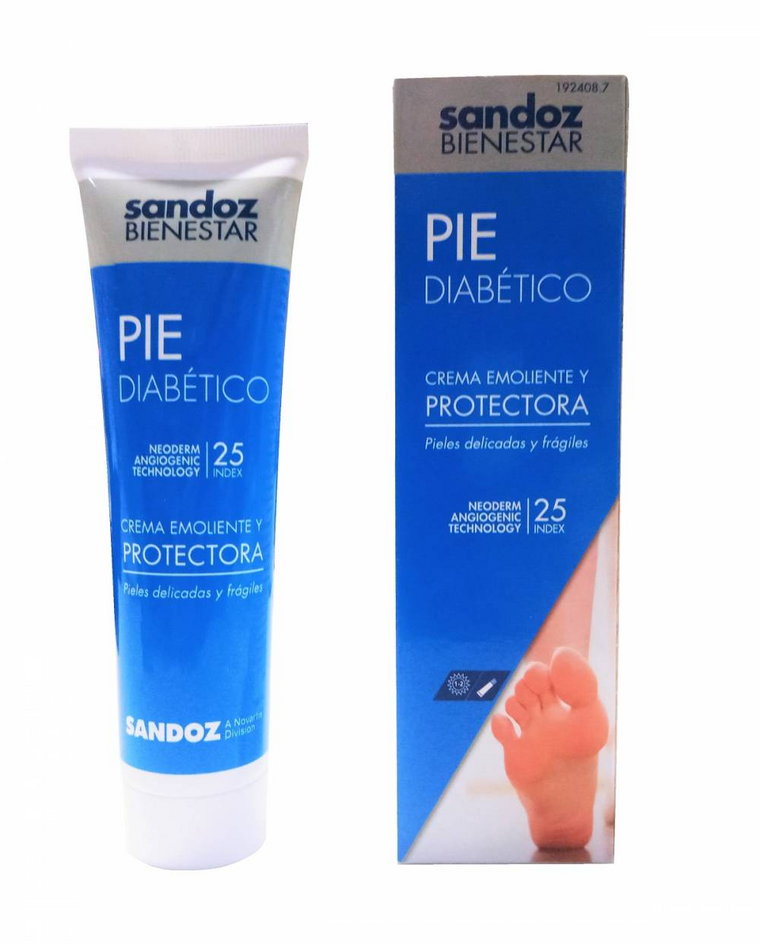 Krem do nóg Sandoz Bienestar Pie Diabético Crema Protectora 100 ml (8470001924087). Pielęgnacja nóg