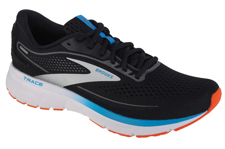 Brooks Trace 2 1103881D007, Męskie, Czarne, buty do biegania, tkanina, rozmiar: 42