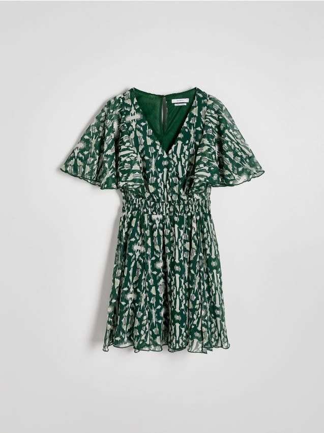 Reserved - Sukienka mini - zielony