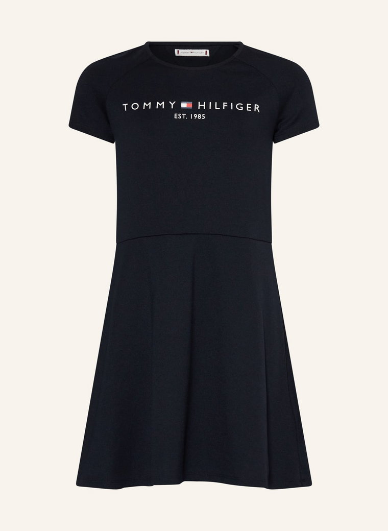 Tommy Hilfiger Sukienka Z Dżerseju blau