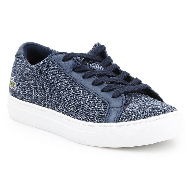 Buty lifestylowe Lacoste L 12 12 317 W 7-34CAW0017003 białe niebieskie