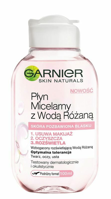 Garnier Skin Naturals Płyn micelarny z wodą różaną