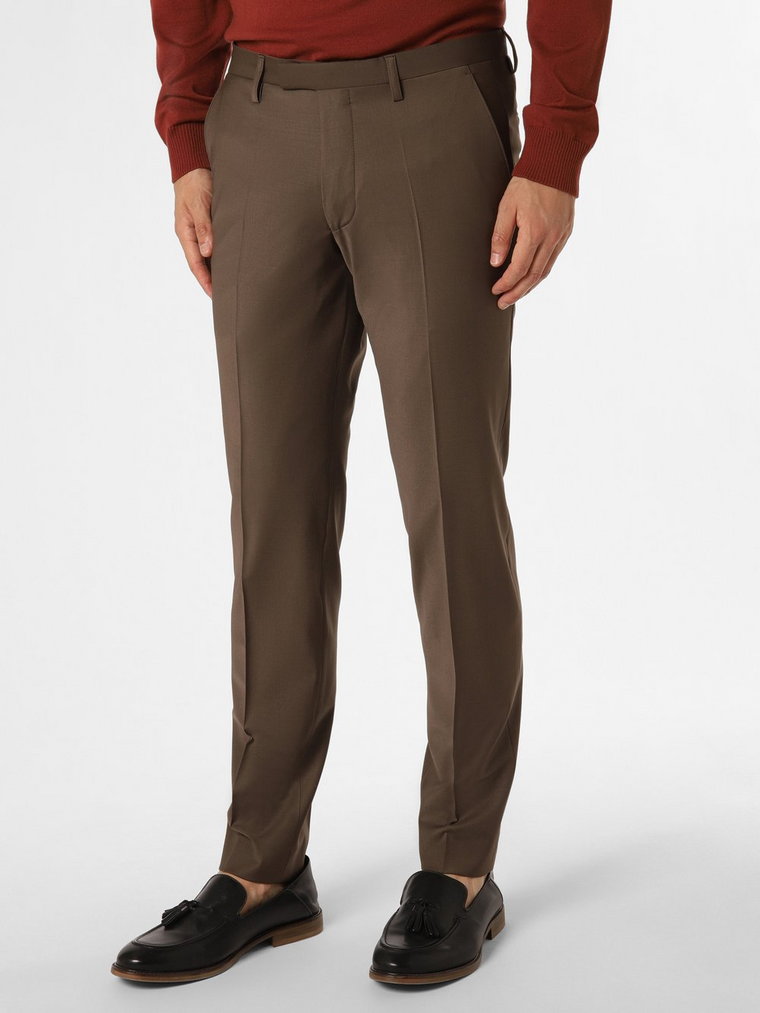 Cinque - Męskie spodnie od garnituru modułowego  CIMonopoli-H, brązowy