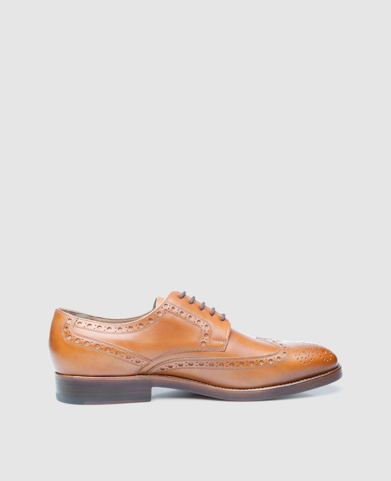 Heinrich Dinkelacker Buty biznesowe Budapester LUZERN FULL-BROGUE AC