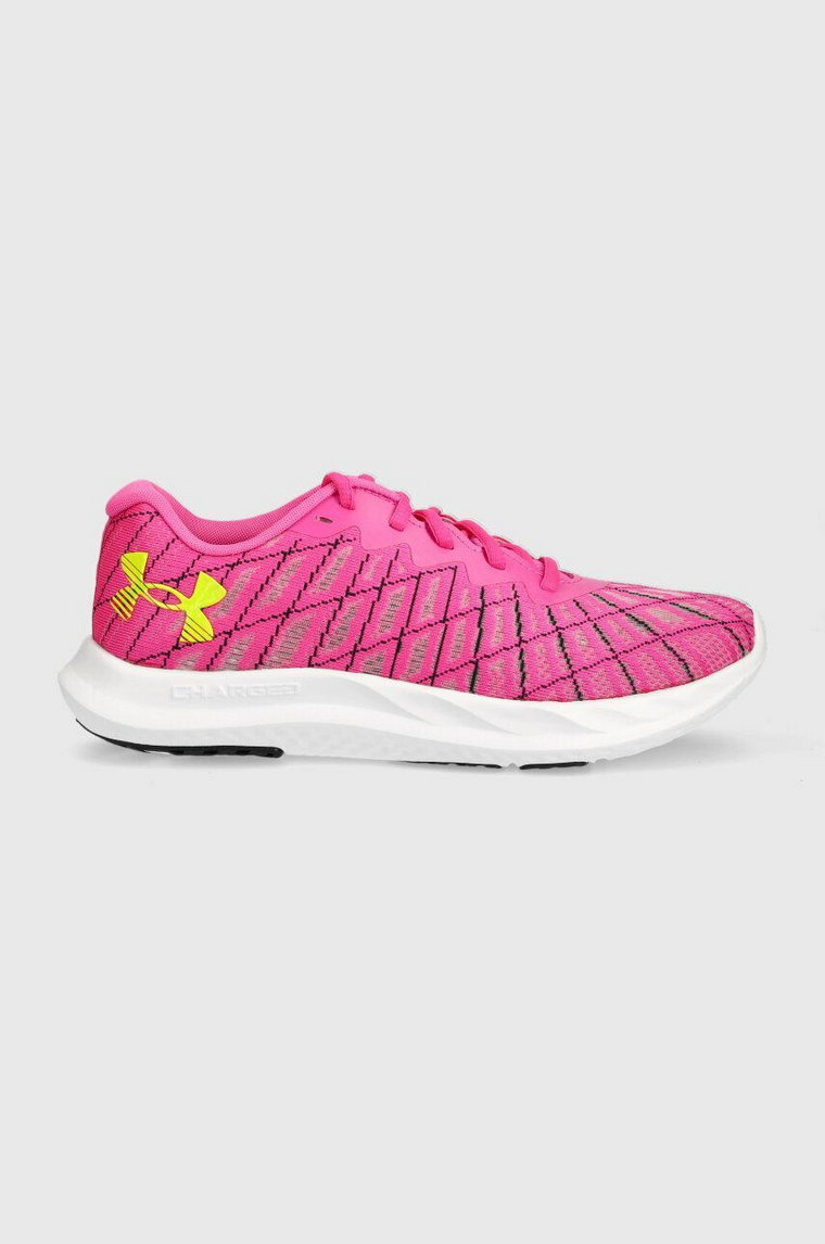 Under Armour buty do biegania Charged Breeze 2 kolor różowy