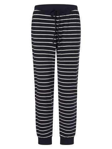 Esprit Casual - Damskie spodnie od piżamy, niebieski