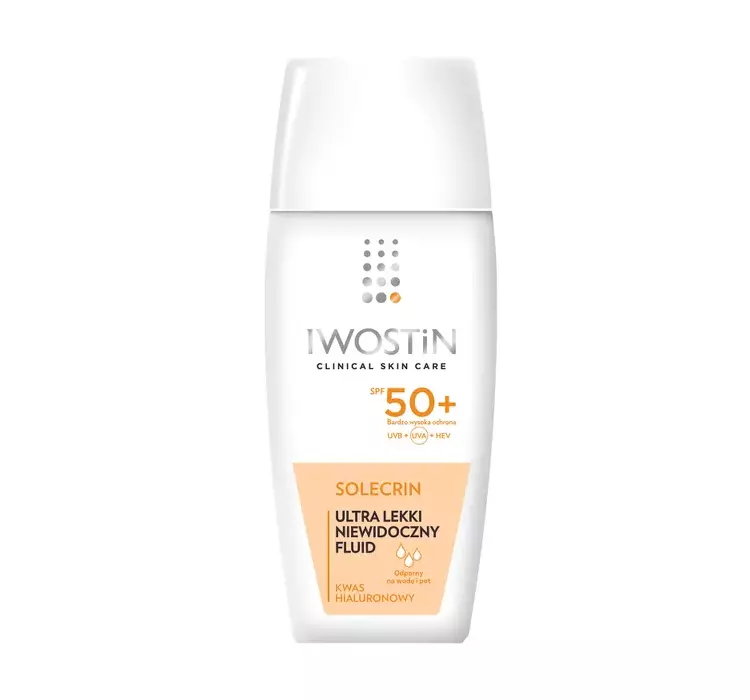 IWOSTIN SOLECRIN ULTRA LEKKI NIEWIDOCZNY FLUID SPF50+ 40ML