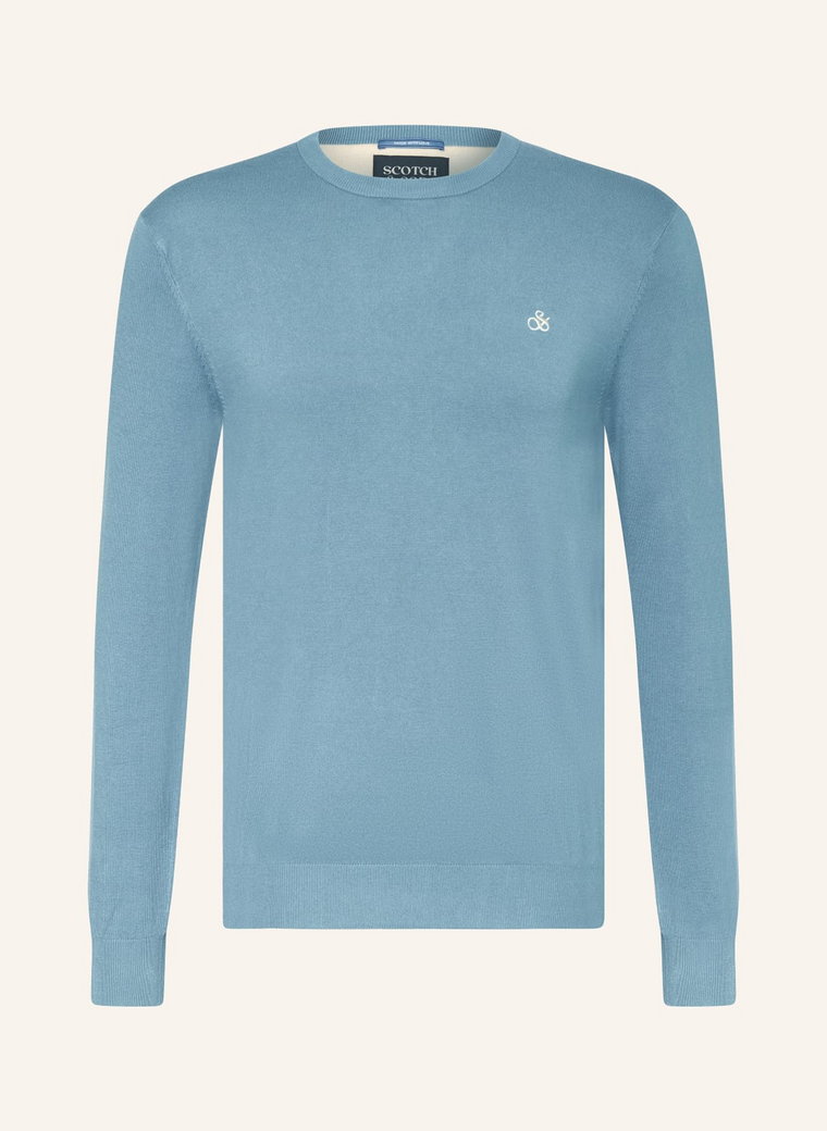 Scotch & Soda Sweter Denia blau